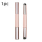 Q Soft Silicone Lip Brush with Dust Proof Cover round Head Lipstick Applicator Lip Cosmetic Tool Multi-Use Eyeshadow Brush