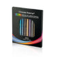 12 Colors Set Glitter & Shimmer Eyeliner Stick Pack - Long-Wearing Blue Tone Eyeliner Pencil with Smooth Application - Versatile