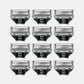 (2 Pack)  Men'S Razor Blade Refill Cartridges, 12 Count