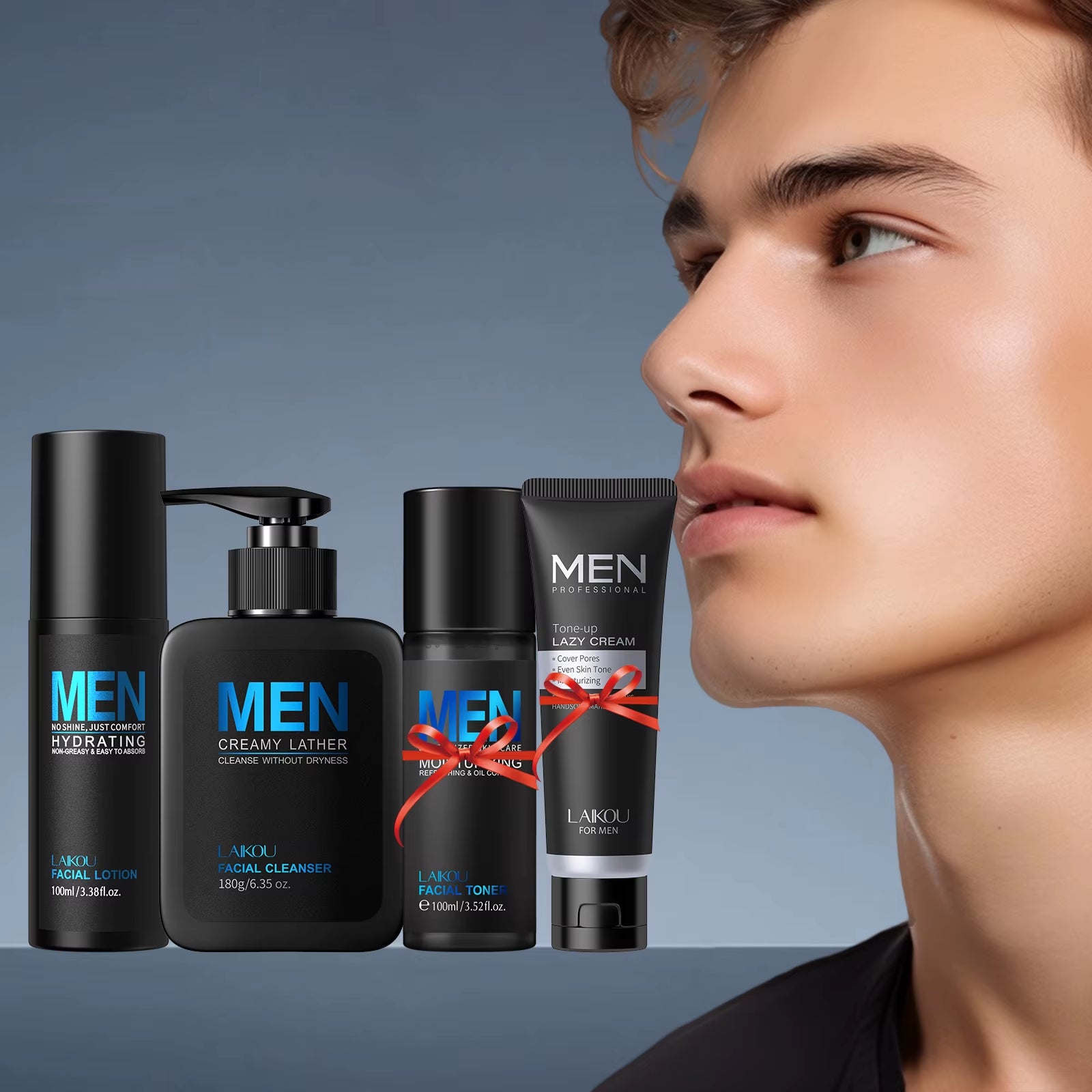 Men's 4-Step Skincare Set – Sereign