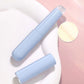 Q Soft Silicone Lip Brush with Dust Proof Cover round Head Lipstick Applicator Lip Cosmetic Tool Multi-Use Eyeshadow Brush